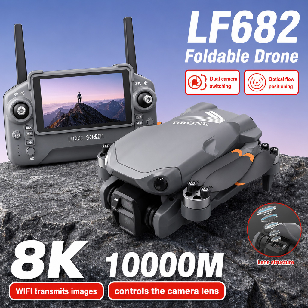 Dji Drone Mini 4 Pro - Zdjęcia lotnicze z drona LF682, 8K