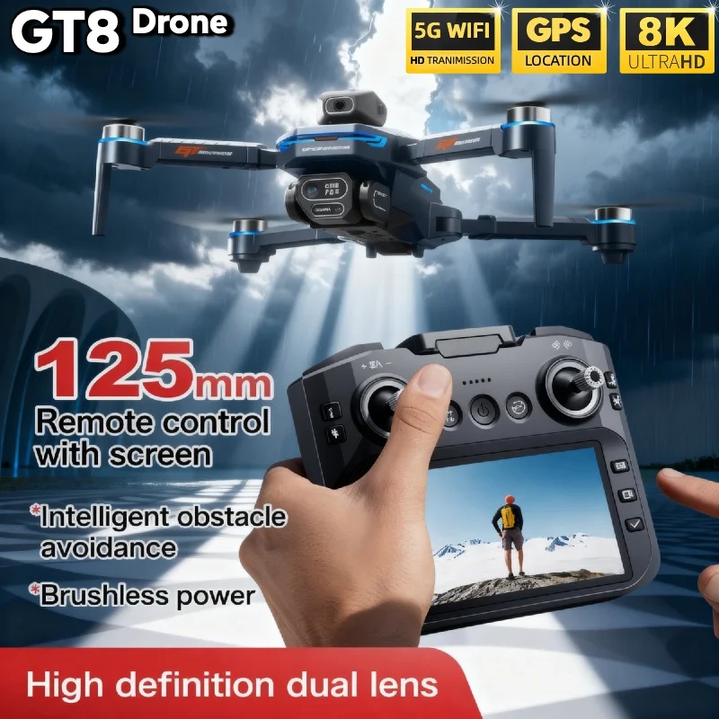 GORĄCY Nowy Dron LSRC GT8 4K P – Drone Gps Mount recenzja i cena