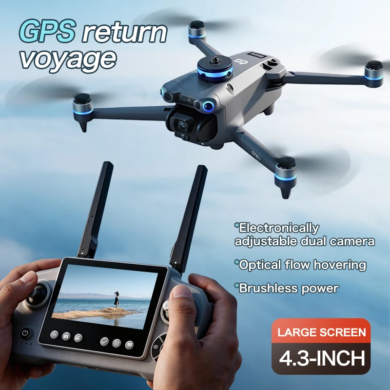 Dron z kamerą GT60 4K/6K/8K i  – Drone Gps Mount recenzja i cena
