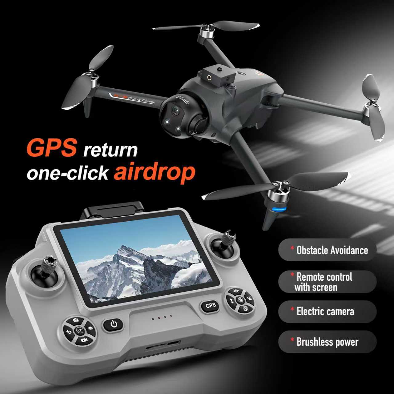 Dron YL059 FPV GPS Quadcopter  – Drone Gps Mount recenzja i cena